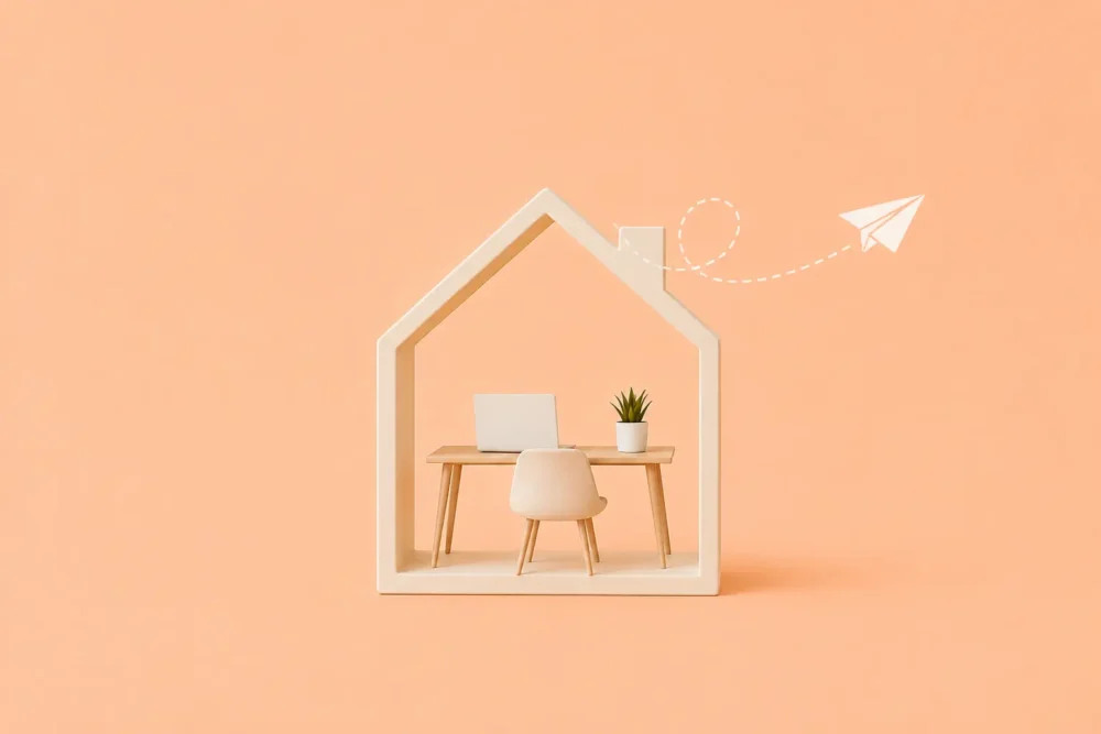 Illustration d'une politique télétravail et ses implications pour l'entreprise.