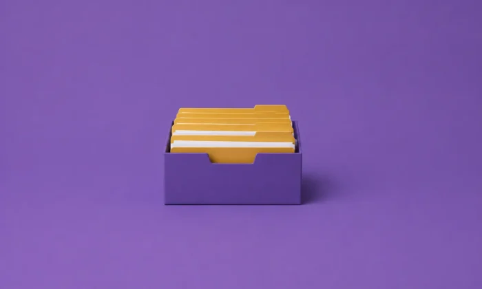Illustration de la conservation de documents.