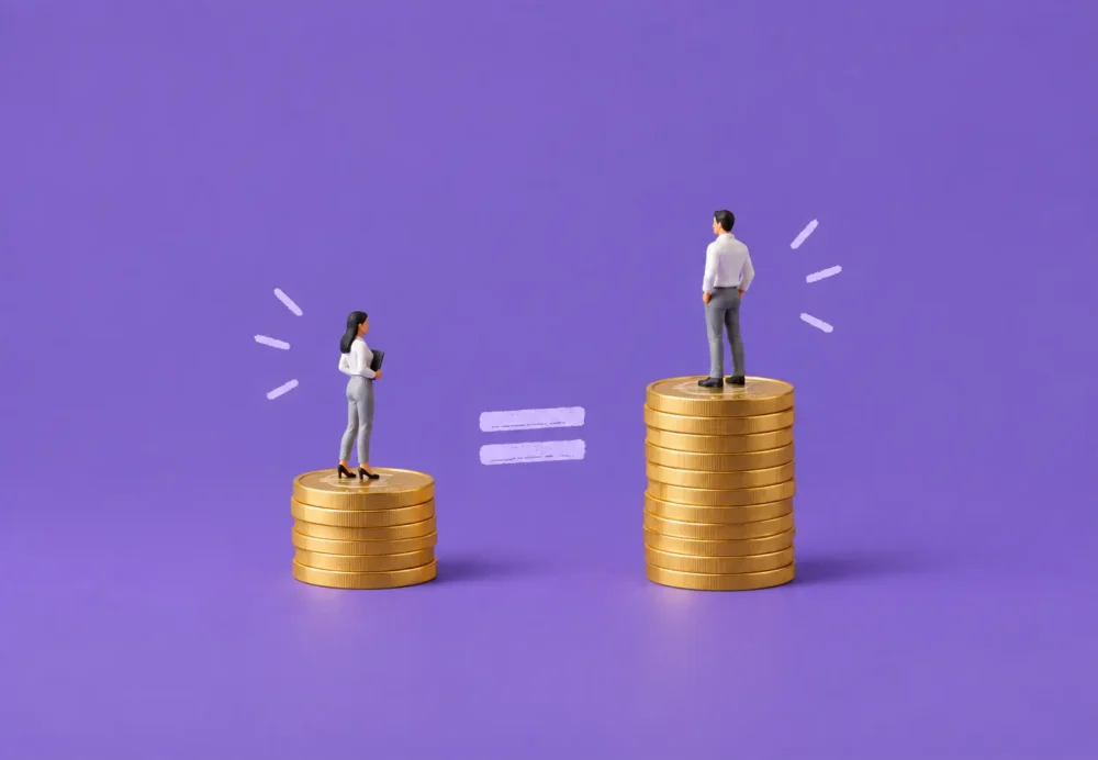 Illustration de l'égalité salariale entre femmes et hommes, malgré une apparente parité, certaines situations révèlent des écarts persistants liés aux trajectoires professionnelles et aux niveaux de rémunération.