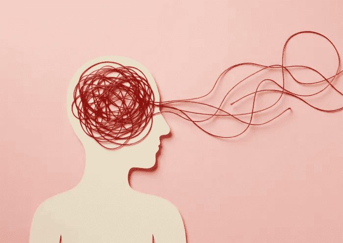 Tête avec fils disséminés visant à exprimer le changement de nature de l'absentéisme.