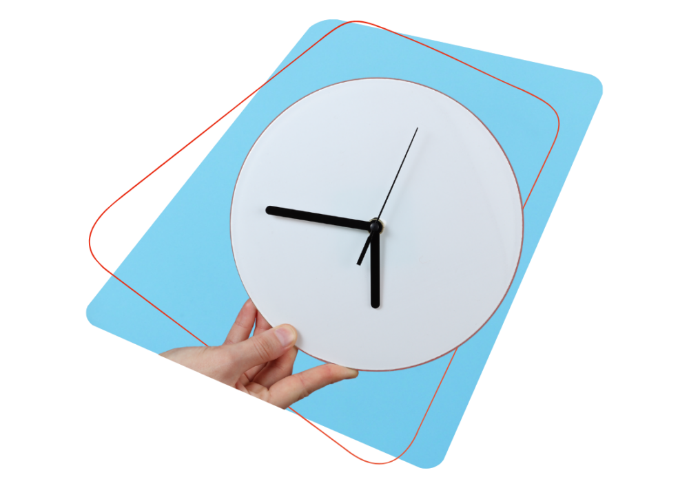 Horloge illustrant l'accès immédiat à un acompte sur salaire à tout moment pour les salariés en difficulté financière
