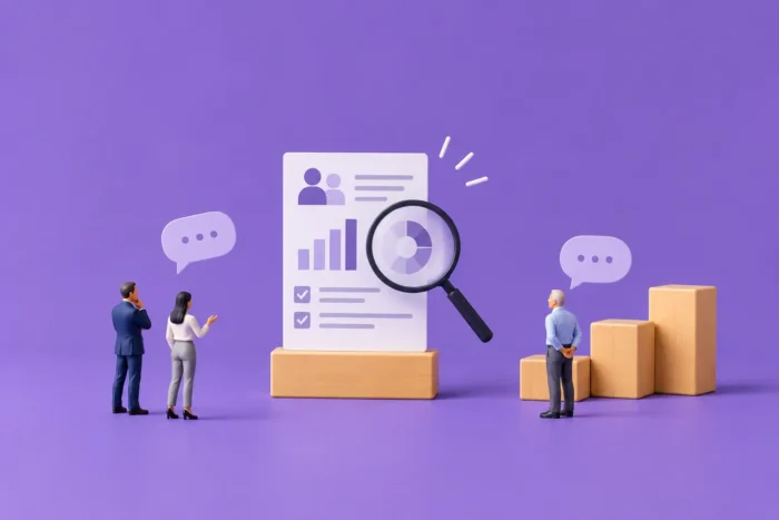 Illustration du diagnostic préalable à l'oeuvre concernant les salariés expérimentés et la maturité du dialogue social qu'il est susceptible de révéler.