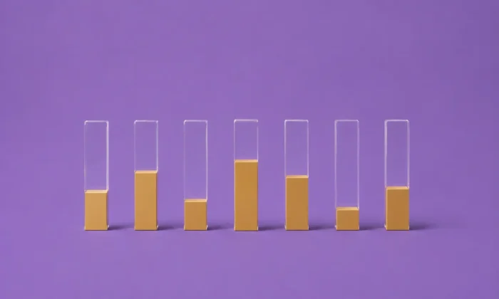 Illustration de 7 jauges comme autant d'indicateurs prévus par la directive sur la transparence salariale.