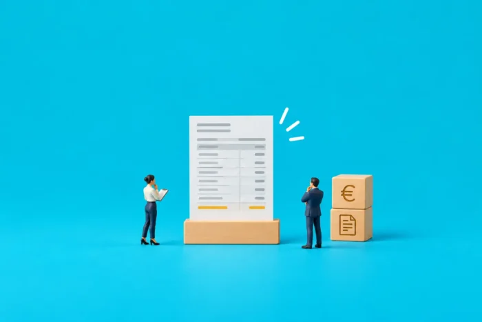 Illustration des termes clés contenus dans le bulletin de paie.