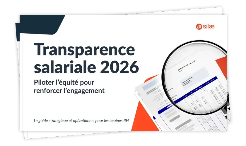 Couverture du guide stratégique Silae sur la transparence salariale 206 à destination des DRH et responsables RH