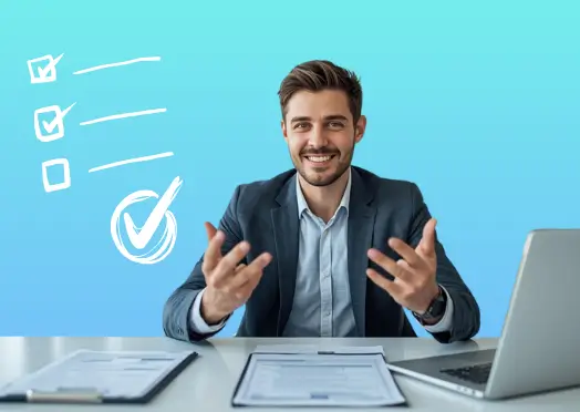 Dirigeant de PME vérifiant la conformité de la mutuelle obligatoire en entreprise