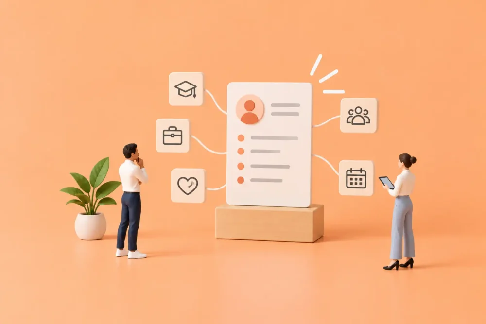 Illustration de l'expérience salarié en entreprise.