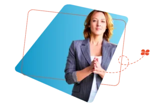 Professionnel en tenue formelle illustrant la simplification de la paie et de la gestion RH avec la solution Silae